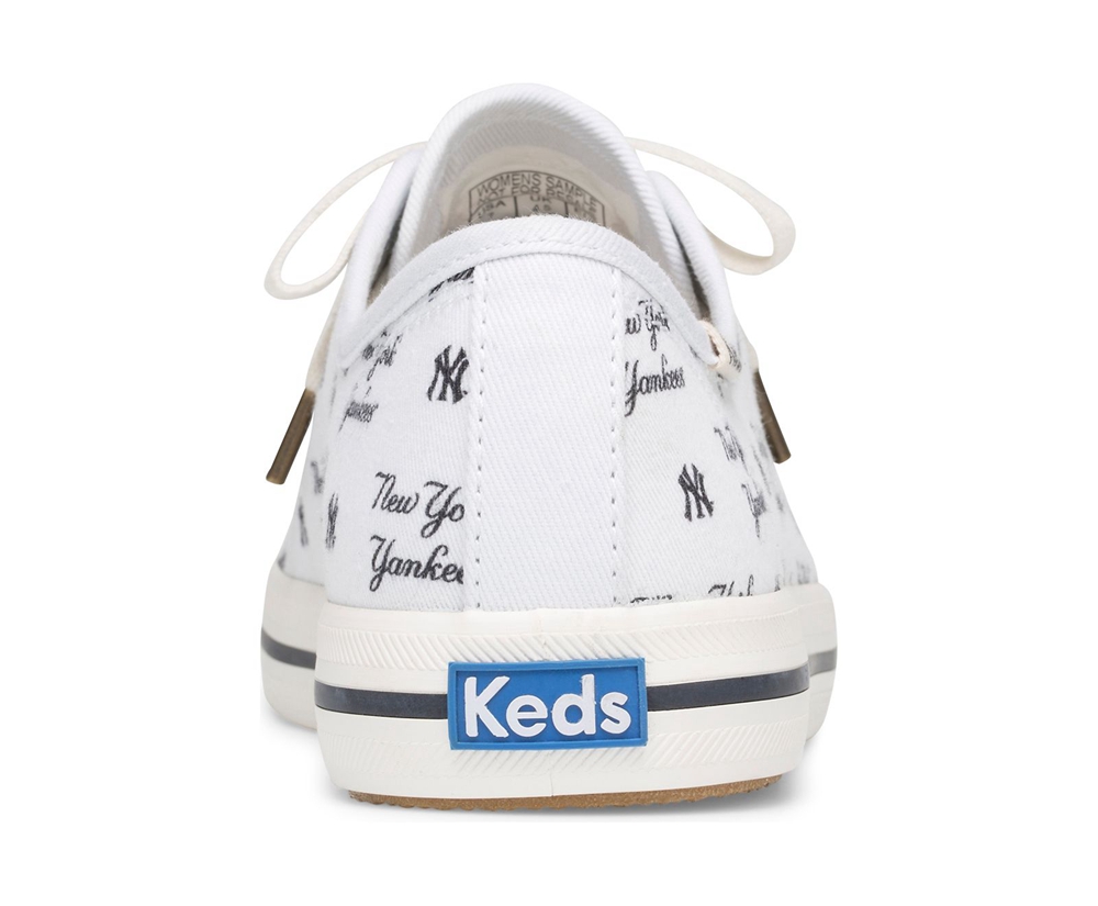 Womens Keds Sneakers - Kickstart MLB® - White - 7849-XZYUP